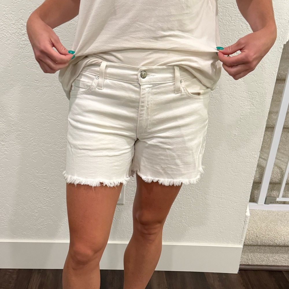 Joe’swhite Jean shorts